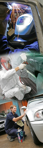 Welding, Spraying Finishing; Quality bodywork from Body and Paint Repairs